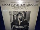 RR-485 *ADOLF BUSCH PLAYS BRAHMS* REGINALD KELL /BUSCH QUARTET etc *NM