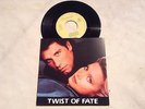 OLIVIA NEWTON JOHN *TWIST OF FATE* 7'' 1983 UNIQUE SLEEVE PORTUGUESE NM