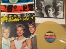 THE POLICE 'Synchronicity' Rare Australian Tour Edition Yellow Vinyl LP w Pin Up