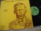 PATTON, SIMS & BERTHA LEE DELTA BLUES BOTTLENECK GUITAR PIONEER-HERWIN LABEL-EX