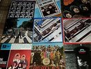 T H E     B E A T L E S    9 X    ORIGINAL LANGSPIELPLATTEN AUS  60ERN
