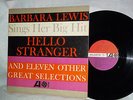 Barbara Lewis Sings Her Big Hit Hello Stranger Atlantic LP Record VG+ SCARCE SEE