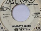RARE BEATLES PROMO 45/ NOBODY'S CHILD
