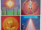 4 LP Earth Wind & Fire Lot- Best of 1, I Am, Powerlight, Electric Universe Demo