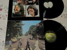 Two Beatles UK Apple Vinyl LPs-Abbey Road & Let It Be