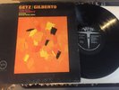 GETZ / GILBERTO Antonio Carlos Jobim LP 1st Press Mono ORIG 1964 Verve V-8545