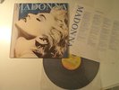 ' GREEK LETTERING lp  MADONNA  ''TRUE BLUE''  Rare Vinyl 1986  LOOK   pop 80s