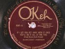 78 RPM -- Margaret Johnson with Clarence Williams Blue 5, Okeh 8107, VV+/V  Jazz