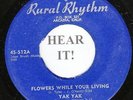 Johnny Tyler RARE RAB HILLBILLY BOPPER EP (Rural Rhythm 512) Flowers While Your