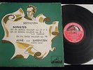 Aline Van Barentzen (piano solo) / Beetohoven Sonates - Rare LP FALP 192