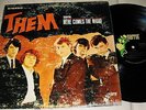 THEM - S/TITLED 1ST LP - PARROT - 1ST COVER STEREO - HERE COMES THE NIGHT VG+