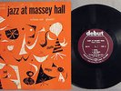 1953 SCARCE 10” LP - JAZZ at MASSEY HALL - VOL. 1 - GILLESPIE - MINGUS - PARKER