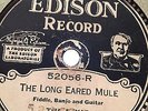 ERNEST STONEMAN DIXIE MOUNTAINEERS EDISON 52056 COUNTRY 78 RPM RECORD E-