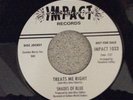 The Shades Of Blue Treats Me Right / New Spark Of Life (black vinyl demo)