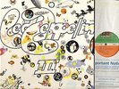 LED ZEPPELIN iii self titled s/t same 3 ATL 50 002 german atlantic LP EX/EX+