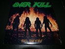 OVERKILL Feel The Fire  LP ALBUM FACTORY SEALED 1987 MEGAFORCE VERY RARE HTF OOP