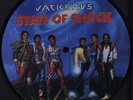 JACKSONS: State Of Shock 45 (UK, pic disc) Soul