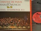 EMI CVL 2085  S- CHARLES MUNCH - BRAHMS symphony no.1 ORG STEREO*1st gatefold Pr