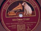 PAUL WHITEMAN STOMP & SENSATION STOMP 1927 hot jazz Jimmy Dorsey HMV pressing