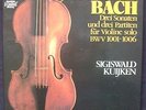 Harmonia Mundi - Bach - Violin Sonatas & Partitas - Kuijken - 3 LP Box - NM