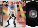 IRON MAIDEN HEAVY METAL ARMY MAIDEN JAPAN LIVE EMI EMS-41004 Japan OBI LP
