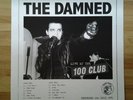 The Damned Live At The 100 Club White Vinly Unplayed LP plus fold out poster