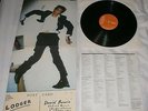 DAVID BOWIE LODGER BOW LP1  A2 B2 EX