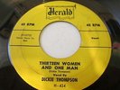 Dickie Thompson Herald 424 Thirteen women and one man