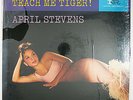 APRIL STEVENS Teach Me Tiger LP 1960 POP VOCAL NM- VG++