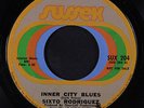 SIXTO RODRIGUEZ: Inner City Blues / Forget It 45 (dj, sl storage warp) Soul