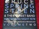 BRUCE SPRINGSTEEN LP WINTERLAND NIGHT 1978 SAN FRAN 1978 VOL 2 *WHITE* VINYL LP