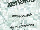 XENAKIS / PERSEPHASSA / PERCUSSIONS DE STRASBOURG / VINYLE 33T 30 CM / PHILIPS