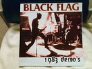 BLACK FLAG LP DEMOS 1983 RARE PUNK KBD MISFITS SOA HARDCORE MINOR THREAT