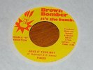 FINESS have it your way BROWN BOMBER 45 AWESOME DETROIT NORTHERN SWEET SOUL HEAR