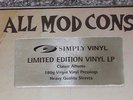 THE JAM  ALL MOD CONS SIMPLY VINYL 180g SEALED 2001 DELUXE PACKAGING LIMITED LP