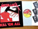 METALLICA / Kill 'em All  1st LP Debut 1983  Slayer Sepultura Kreator Carnivore
