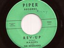 R&R Surf Instro 45 MANUEL AND THE RENEGADES Rev-Up / Trans-Miss-Yen PIPER Hear