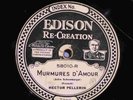78 RPM -- Hector Pellerin, Edison 58010, E-  French Canadian