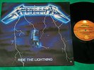 Metallica - Ride the lightning BRAZIL 1987 LP PROMO ED GOLD STAMP RGE 304.7060