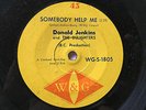 DONALD JENKINS and THE DELIGHTERS somebody help me OZ W&G 45 Northern