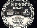 171p.  Edison Electric DD 52131 - The Night Before Christmas - Vaughn de Leath