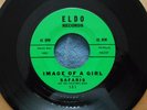 THE SAFARIS - Image Of A Girl & 4 Steps To Love, Original 1960 Doowop 45, EX