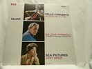 ELGAR Cello Concerto Sea Pictures Jacqueline Du Pre Janet Baker 180 gram NEW LP