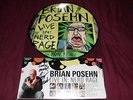 Live In: Nerd Rage PA-LP by Brian Posehn Vinyl, Relapse...Picture Disc .Signed