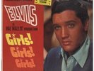 ELVIS PRESLEY Girls Girls Girls LP 12 Track Silver Spot Living Stereo Issue In A