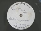Emidisc Bach Chaconne unreleased  EMI Acetate Gioconda De Vito Violin
