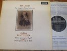 SXL 6105 Brahms Complete Piano Works Vol. 1 / Katchen W/B