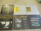 DAVID OISTRAKH 6 LP VINYL EXCELLENT Dvorak Bruno Barshai Brahms Franck VIOLIN
