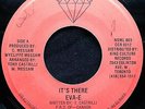 EVA-E IT'S THERE PRIVATE PRESS SYNTH DISCO BOOGIE BLACK DIAMOND CDN 45 HEAR