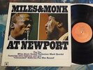 MILES AND MONK AT NEWPORT - THE MILES DAVIS SEXTET - JAZZ 12